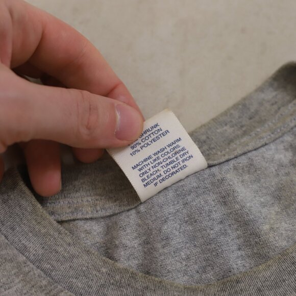 Supreme 2005 Quikie Quickie Tee T-Shirt Grey size Large - Picture 5 of 5